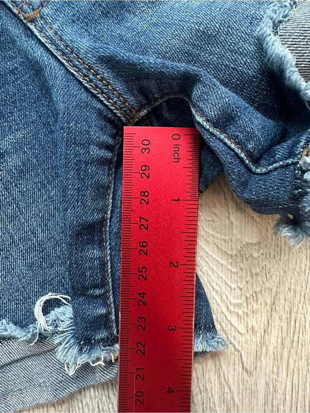 3” J. Crew Classic Denim Cutoff Shorts - Picture 6 of 6